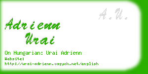 adrienn urai business card